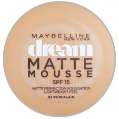 Maybelline 05 Porcelain - Fond De Teint Dream Matte...