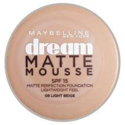 Maybelline 08 Light Beige - Fond De Teint Dream Matte...