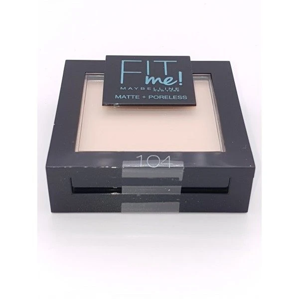 Maybelline 104 Soft Ivory - Poudre Ton Sur Ton FIT ME... 1 Maybelline 104 Soft Ivory - Poudre Ton Sur Ton FIT ME...