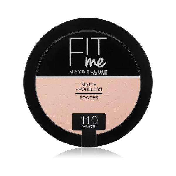 Maybelline 110 Fair Ivory - Poudre Compacte FIT ME !... 1 Maybelline 110 Fair Ivory - Poudre Compacte FIT ME !...