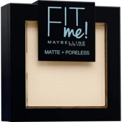 Maybelline 110 Porcelaine - Poudre Ton Sur Ton FIT ME...
