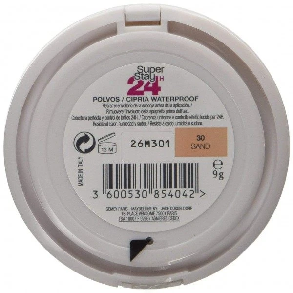 Maybelline 30 Sable / Sand - Poudre Compacte... 2 Maybelline 30 Sable / Sand - Poudre Compacte... – Image 2