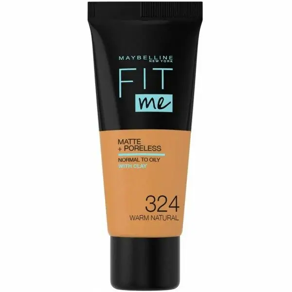 Maybelline 324 Warm Natural - Fond De Teint FIT ME... 1 Maybelline 324 Warm Natural - Fond De Teint FIT ME...