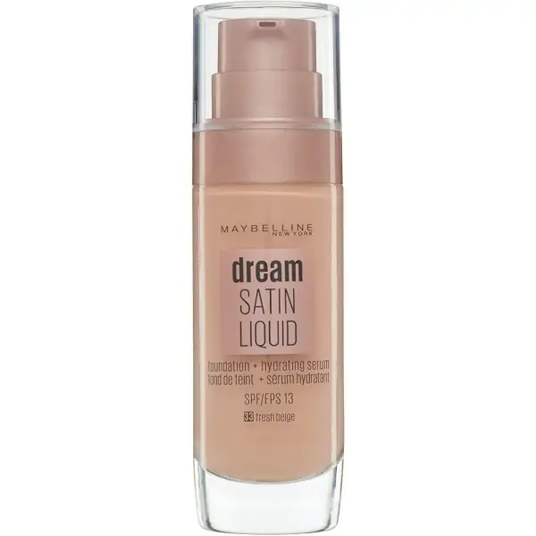 Maybelline 33 Fresh Beige - Fond De Teint Dream Satin... 1 Maybelline 33 Fresh Beige - Fond De Teint Dream Satin...