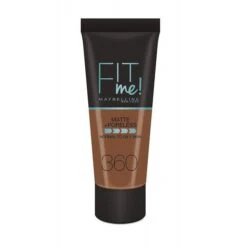 Maybelline 360 Moka - Fond De Teint FIT ME MATTE &...