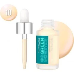 Maybelline shop -Maybelline shop teinte 10 fond de teint huile seche teintee visage superdrop green edition tinted oil de maybelline new york 1